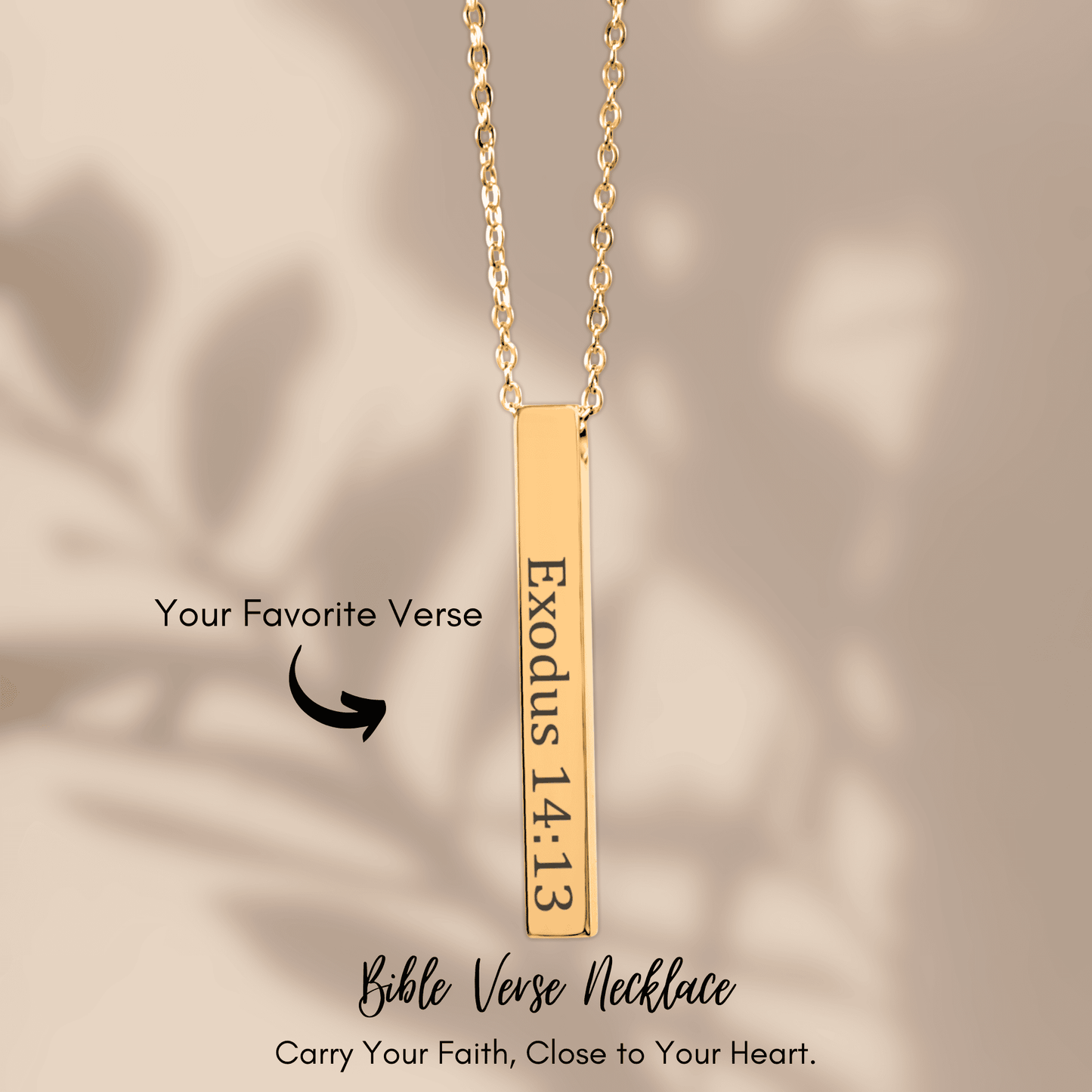 Bible Verse Necklace