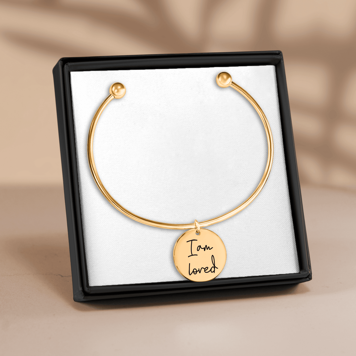 Affirmation Coin Bangle
