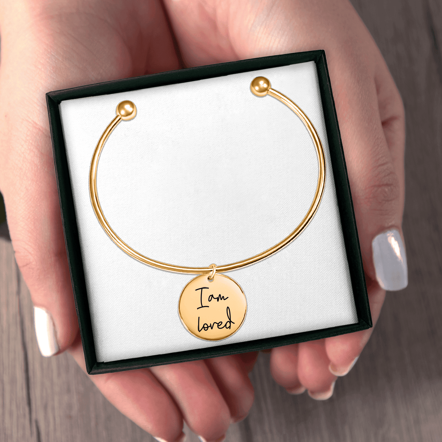 Affirmation Coin Bangle