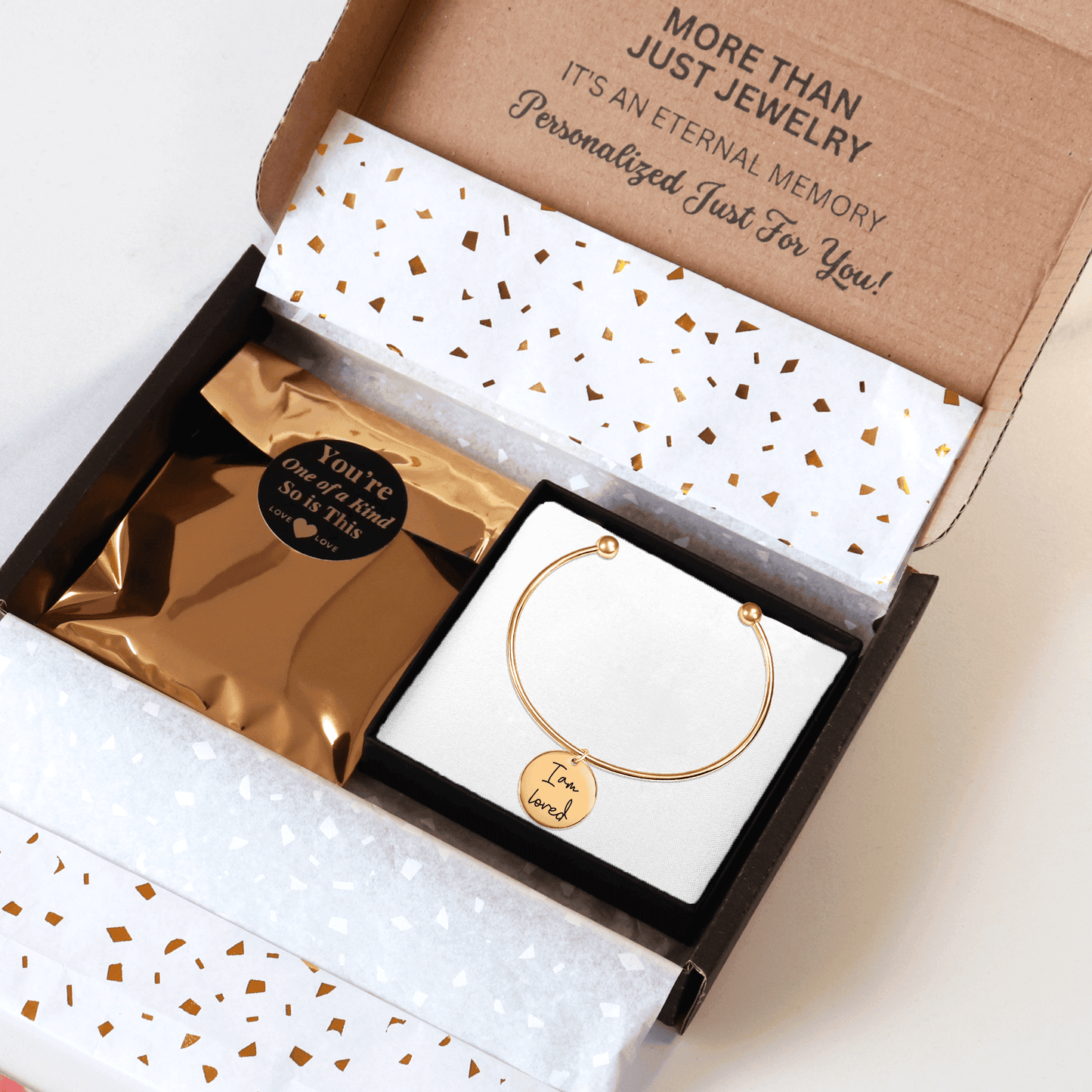 Affirmation Coin Bangle