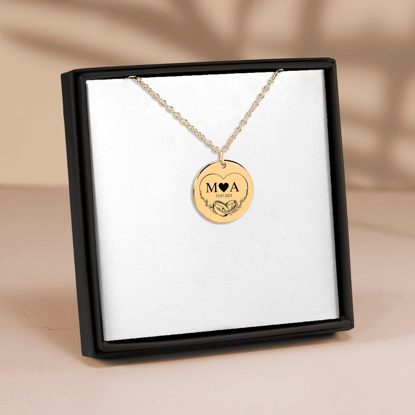 Eternal Love Initials Necklace