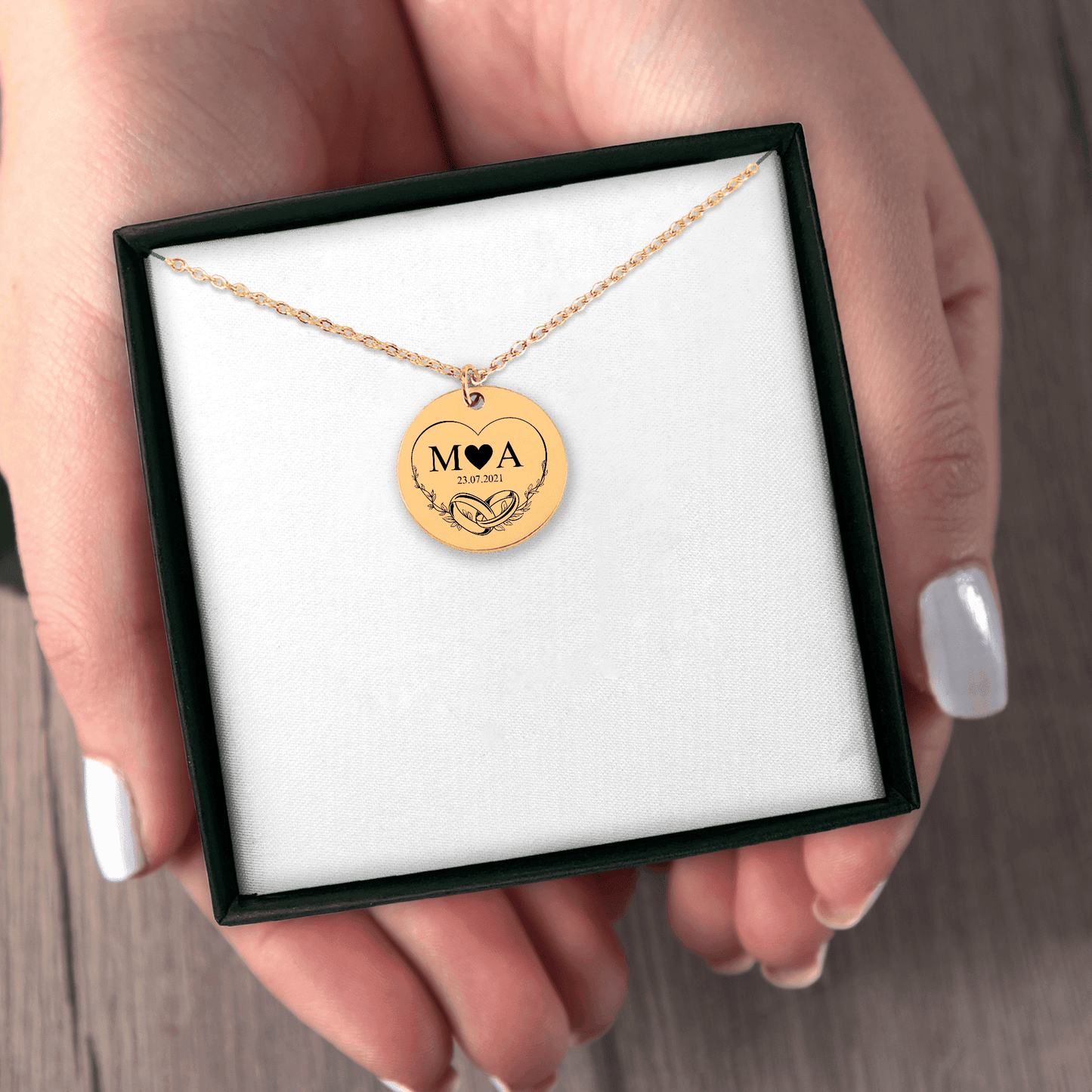 Eternal Love Initials Necklace